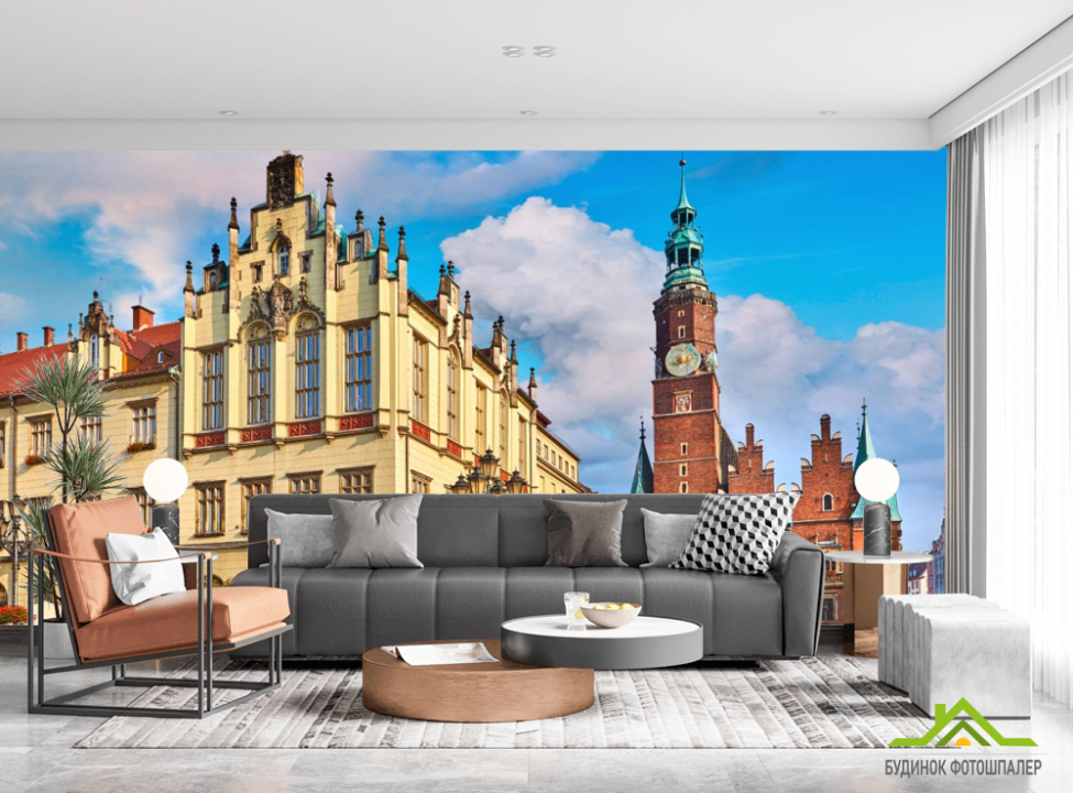 выбрать Фотообои Рыночная площадь Вроцлава Каталог фотообоев на стену