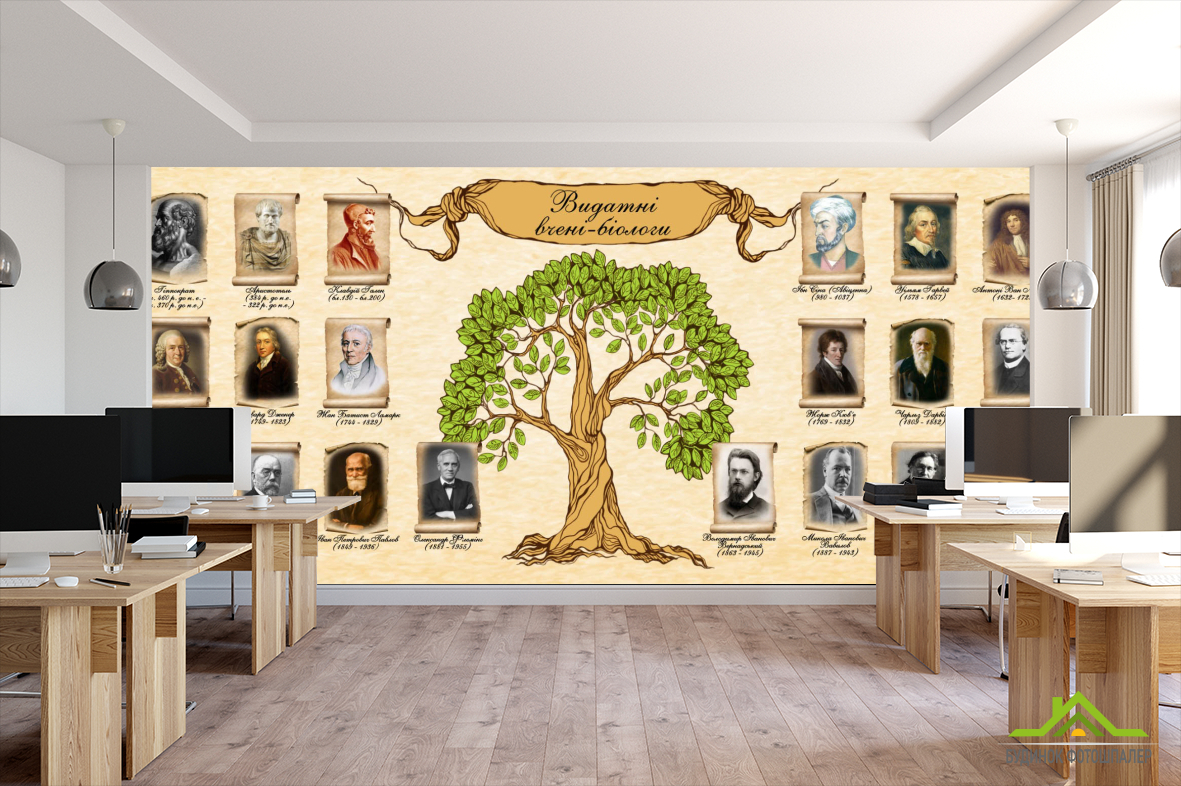 Фотообои Учёные биологи