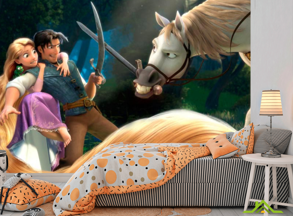 выбрать Фотошпалери Бійка з конем Каталог фотошпалер на стіну