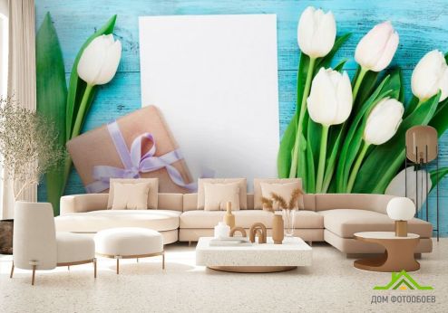 выбрать Фотообои Тюльпаны Фотообои Фотообои Цветы: горизонталная, горизонтальная ориентация на стену