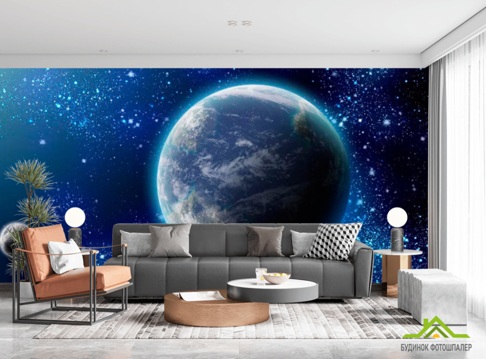 выбрать Фотошпалери Земля і зірки Каталог фотошпалер на стіну