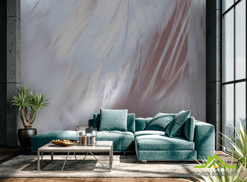 выбрать Фотошпалери рожеві пір'я Каталог фотошпалер на стіну