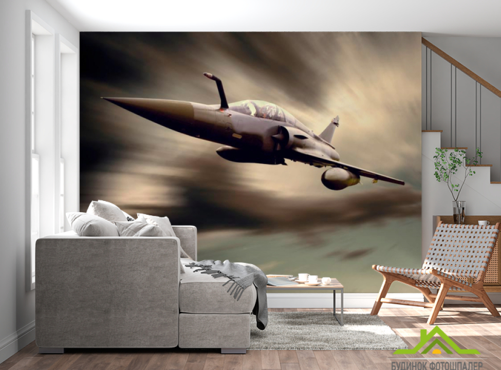 выбрать Фотообои Истребитель в небе Фотообои Транспорт на стену