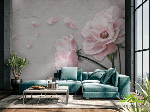 выбрать Фотообои розовые розы Фотообои разные на стену