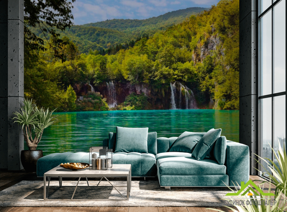выбрать Фотошпалери Вода і гори Каталог фотошпалер на стіну