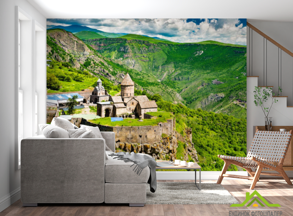 выбрать Фотошпалери замок в горах Каталог фотошпалер на стіну
