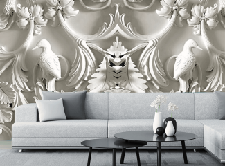 10 ідей використання 3д фотошпалер в інтер'єрах приміщень