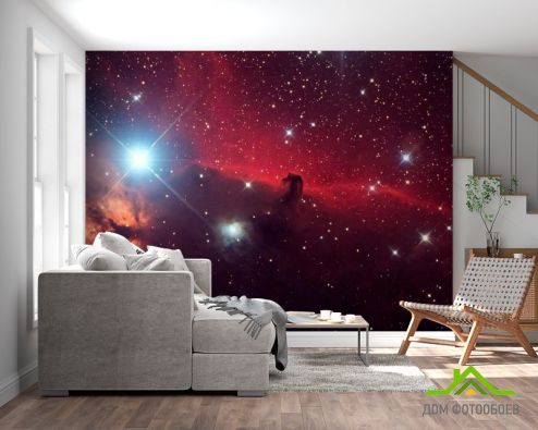 выбрать Фотообои Галактика Фотообои Фотообои Космос: горизонталная, горизонтальная, рисунок ориентация на стену