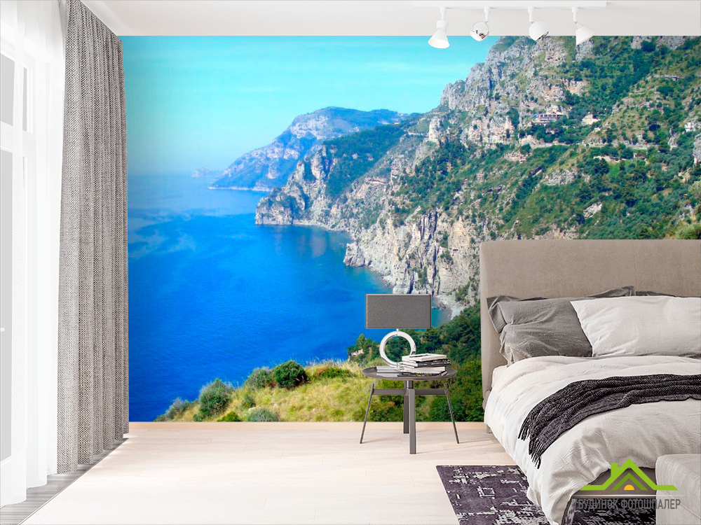 Фотошпалери Мшистые скелі