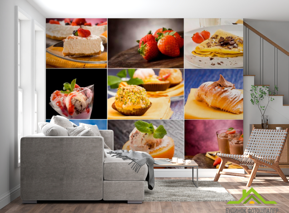 выбрать Фотошпалери Десерт Каталог фотошпалер на стіну