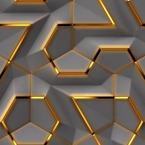выбрать Фотообои геометрия серая золото Каталог фотообоев на стену