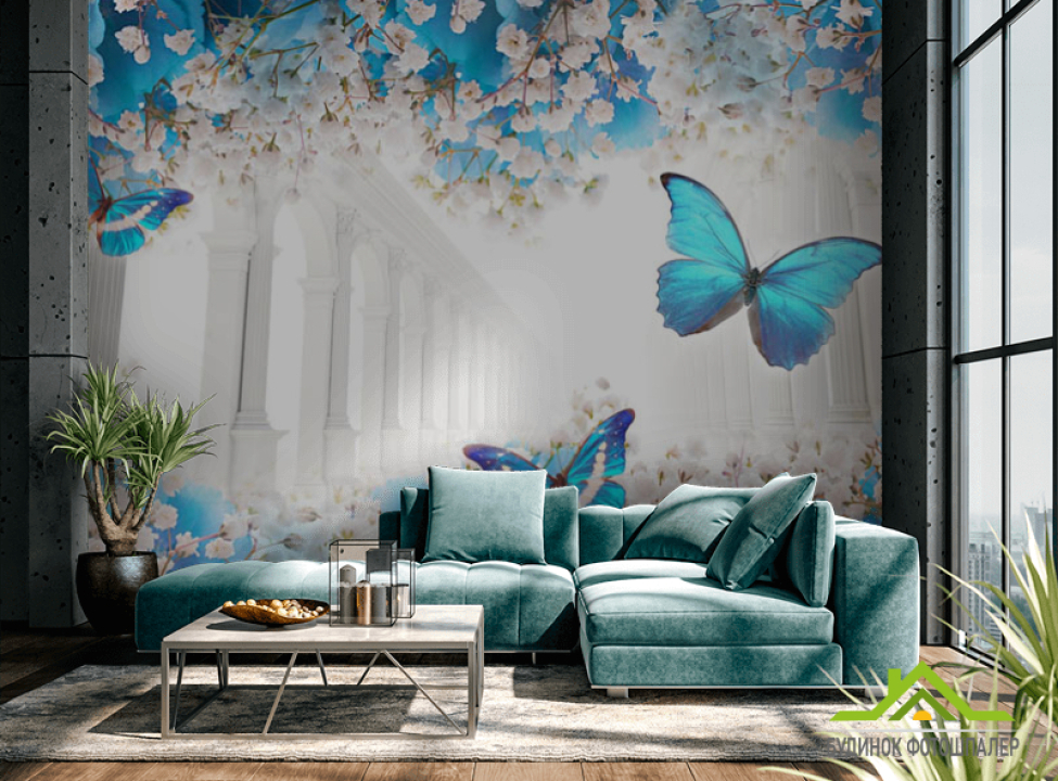 выбрать Фотошпалери метелики Каталог фотошпалер на стіну