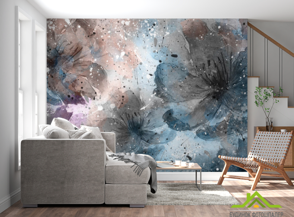 выбрать Фотошпалери Абстрактні квіти Каталог фотошпалер на стіну