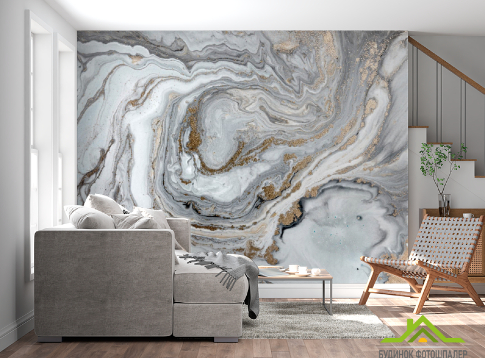 выбрать Фотошпалери Fluid art коричневий Каталог фотошпалер на стіну