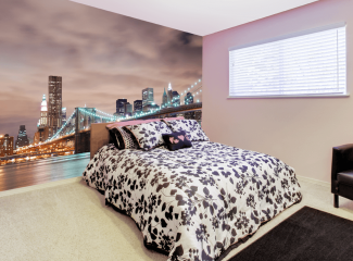 10 ідей поєднання шпалер і фотошпалер