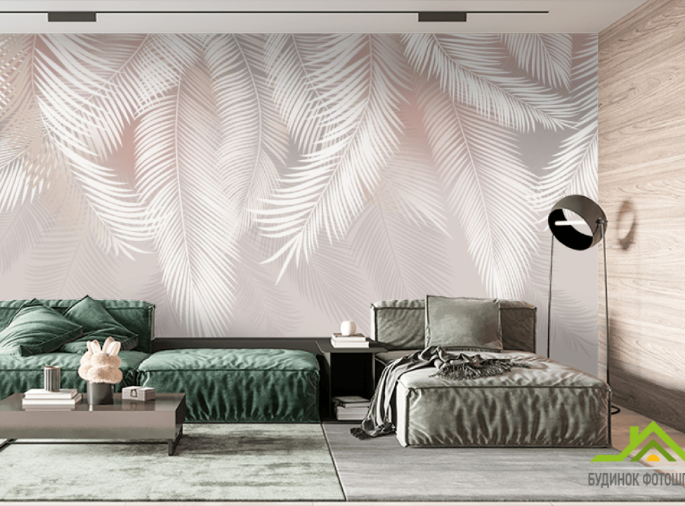 выбрать Фотошпалери світлі листя на стіну Каталог фотошпалер на стіну