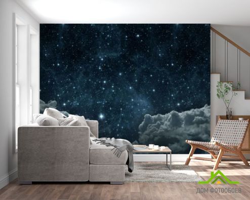выбрать Фотообои Звёздное небо Фотообои Космос на стену