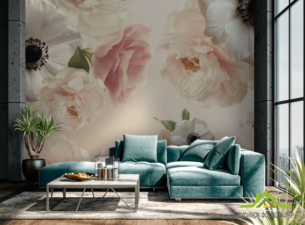 выбрать Фотошпалери Квіти вінтажні Каталог фотошпалер на стіну