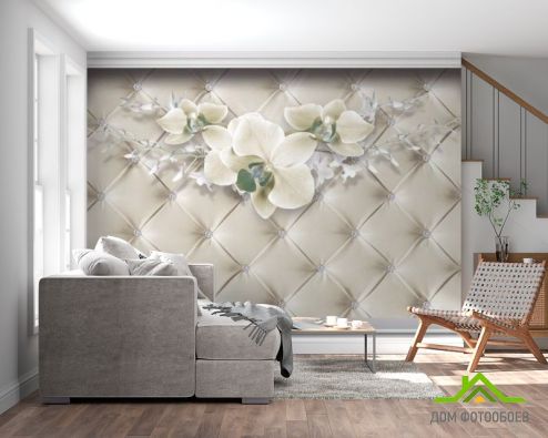 выбрать Фотообои Орхидея Фотообои 3D фотообои: картинка  на стену