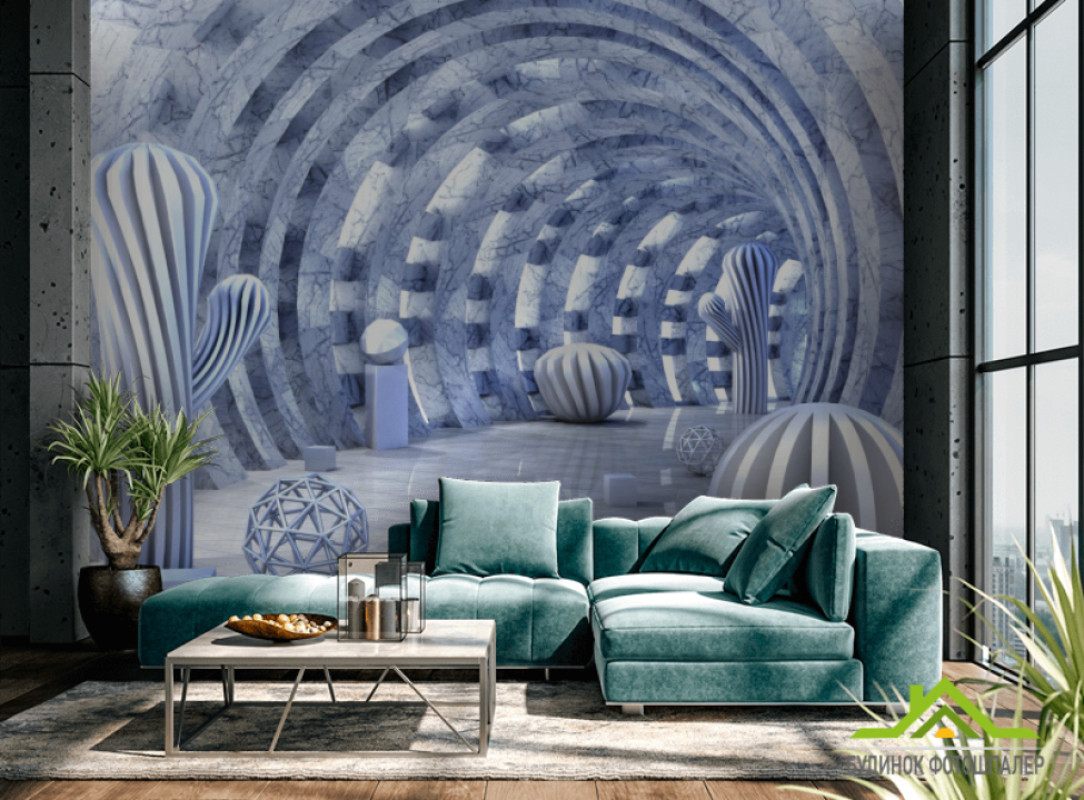 выбрать Фотообои Fluid art разноцветный Каталог фотообоев на стену