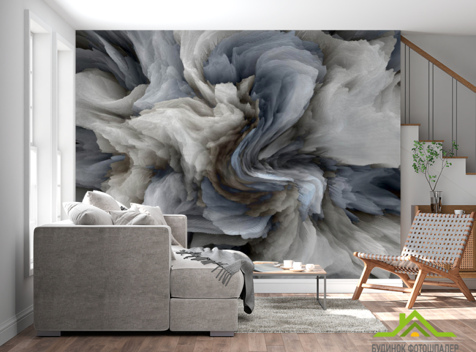 выбрать Фотошпалери абстрактні хвилі Каталог фотошпалер на стіну
