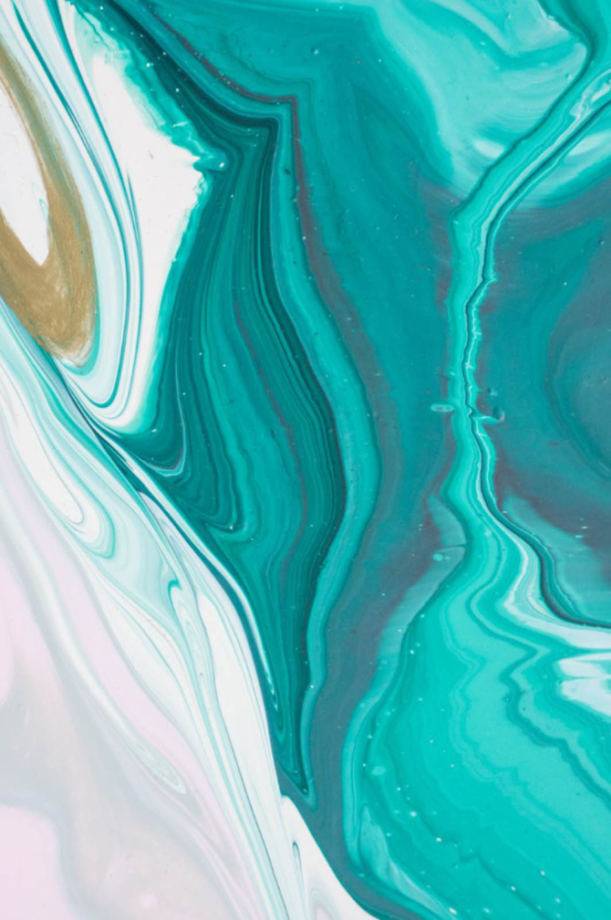 Фотообои Бирюза Fluid art
