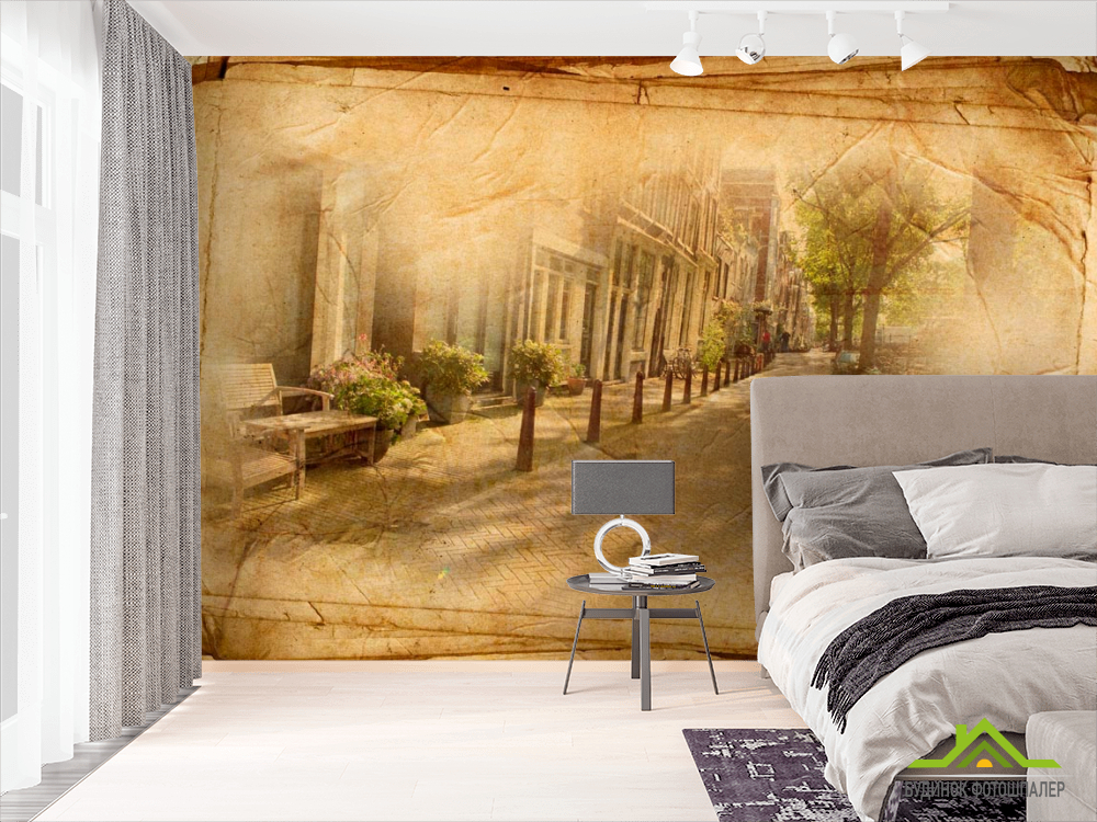 Фотообои Винтажная улица