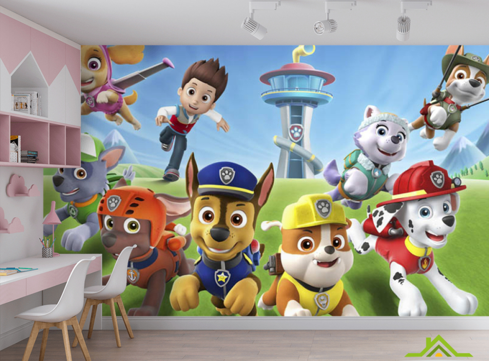 выбрать Фотошпалери Щенячий партуль Каталог фотошпалер на стіну