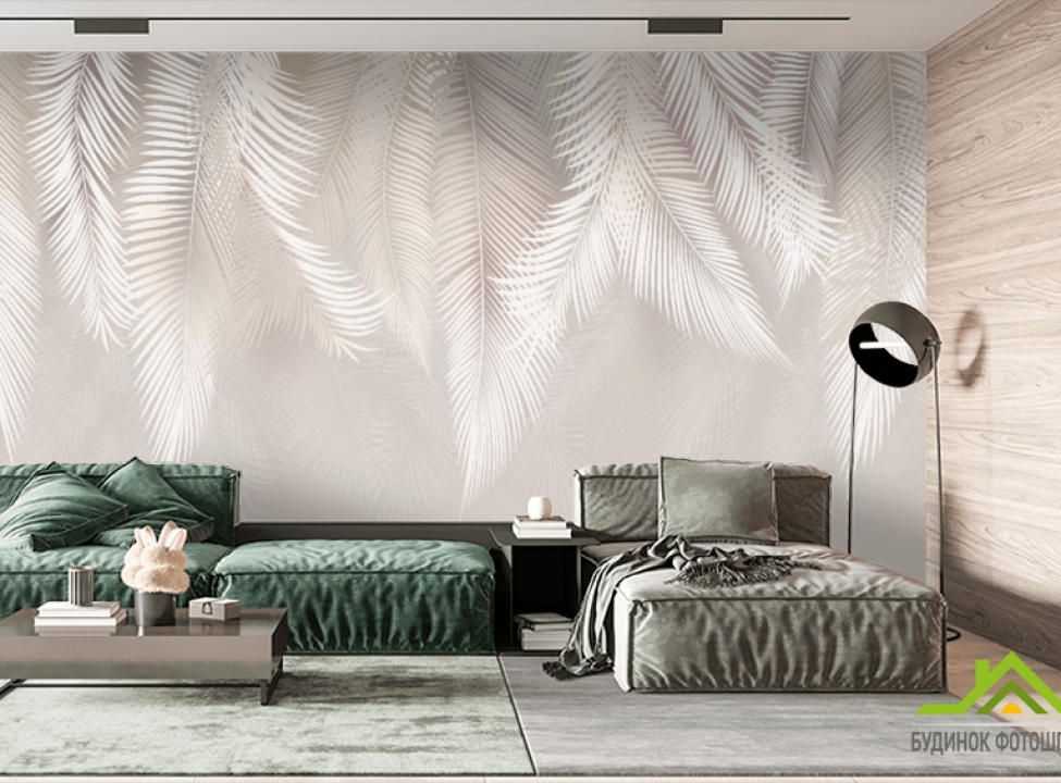 выбрать Фотошпалери Графічні пальмове листя Каталог фотошпалер на стіну