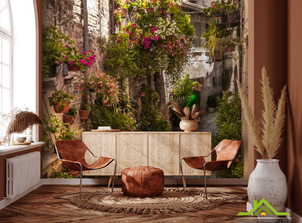 выбрать Фотошпалери Зелена вулиця Каталог фотошпалер на стіну