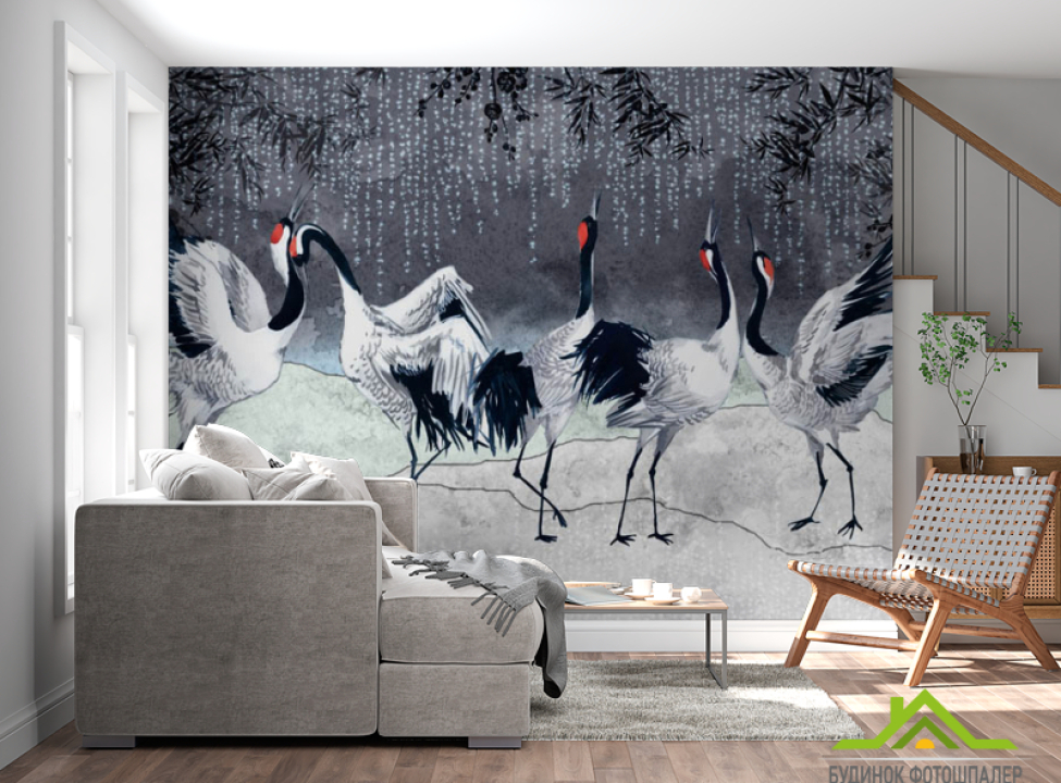 выбрать Фотошпалери дизайнерські лелеки Каталог фотошпалер на стіну