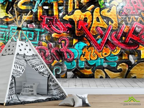 выбрать Фотообои графити Каталог фотообоев на стену