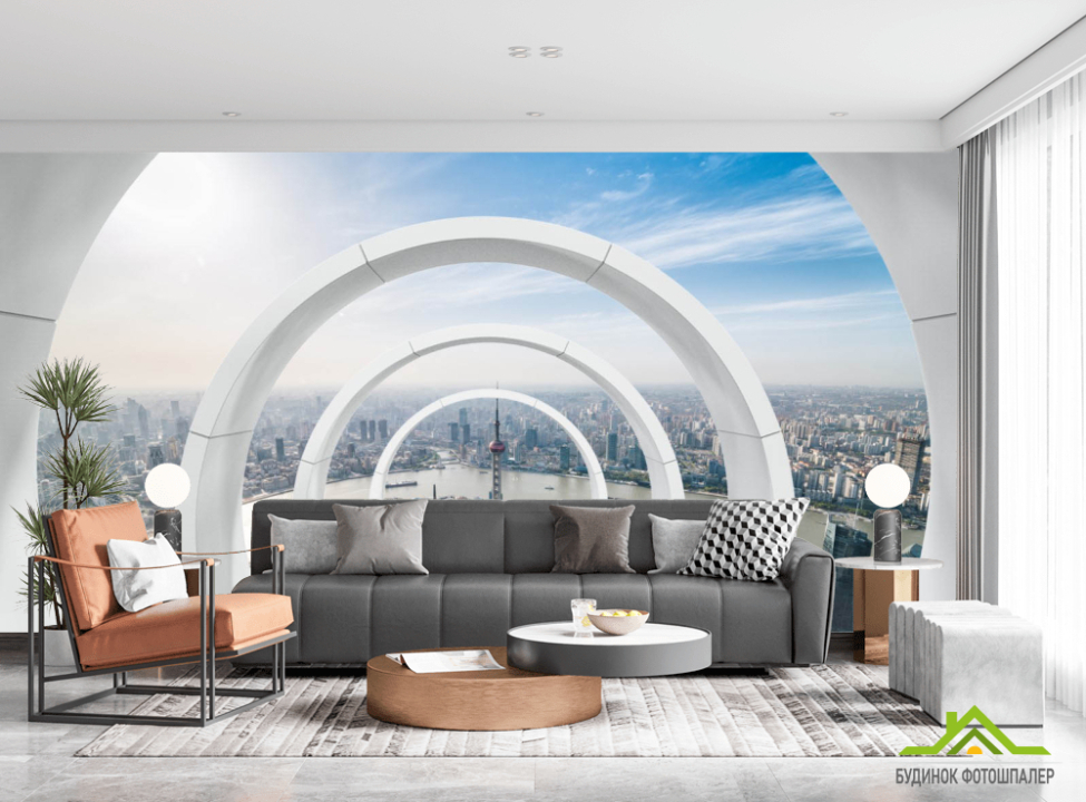 выбрать Фотообои Вид на город Каталог фотообоев на стену