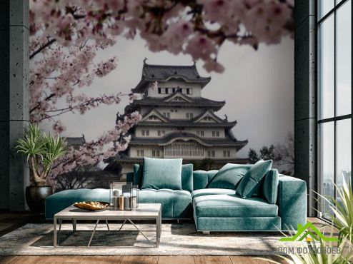 выбрать Фотообои Японская пагода Фотообои по стилю на стену