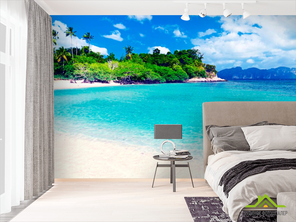 Фотошпалери Бірюзовий затока