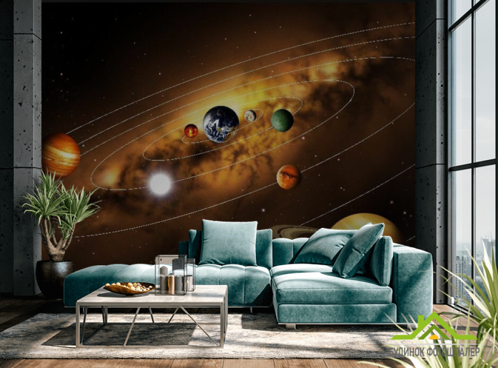 выбрать Фотошпалери Сонячна система Каталог фотошпалер на стіну
