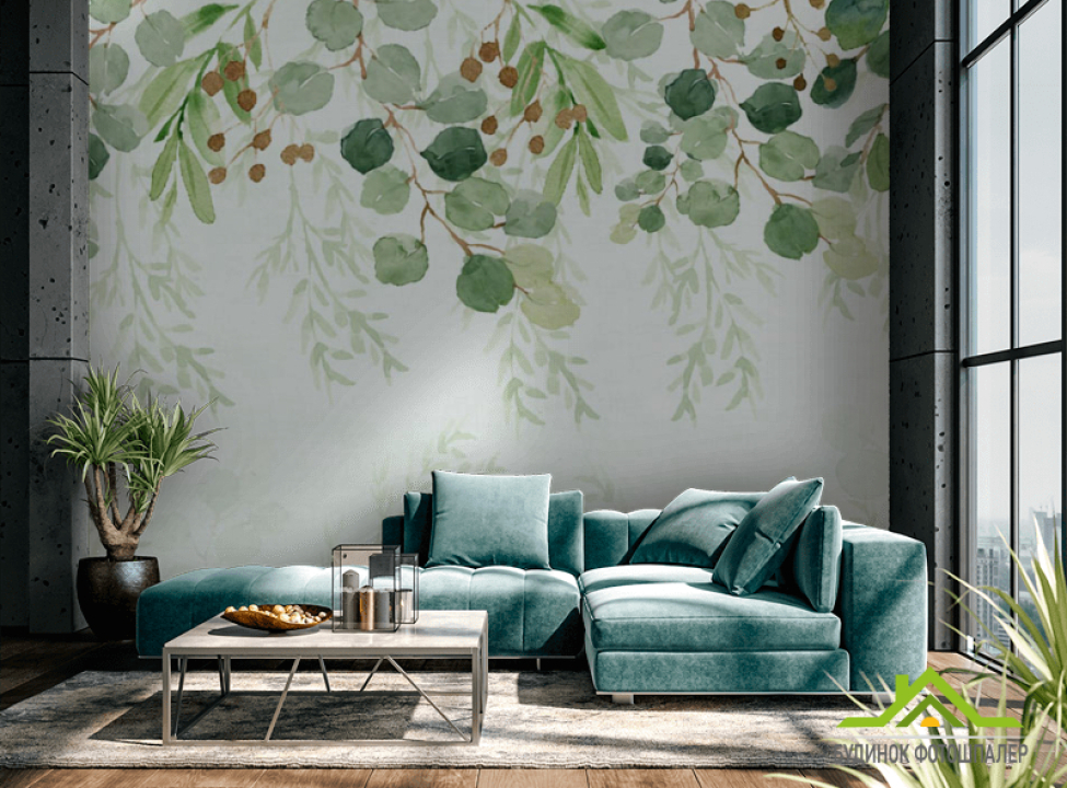 выбрать Фотошпалери гілочки тропічні Каталог фотошпалер на стіну