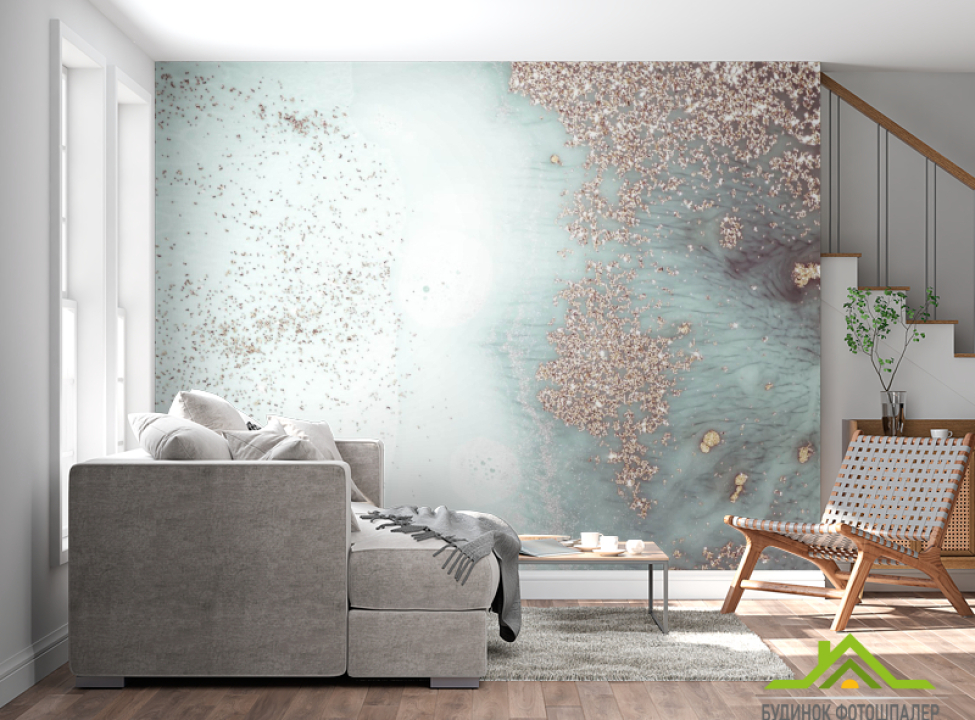 выбрать Фотообои Золотой Fluid art Фотообои Fluid art на стену