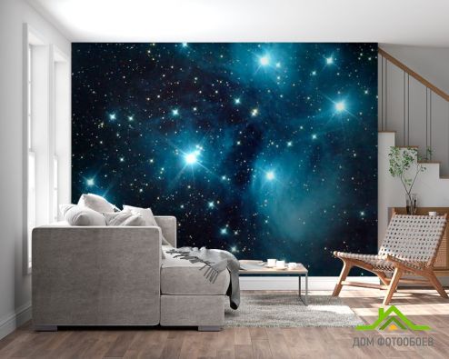 выбрать Фотошпалери Сяйво зірок Фотошпалери Фотошпалери Космос: малюнок  на стіну