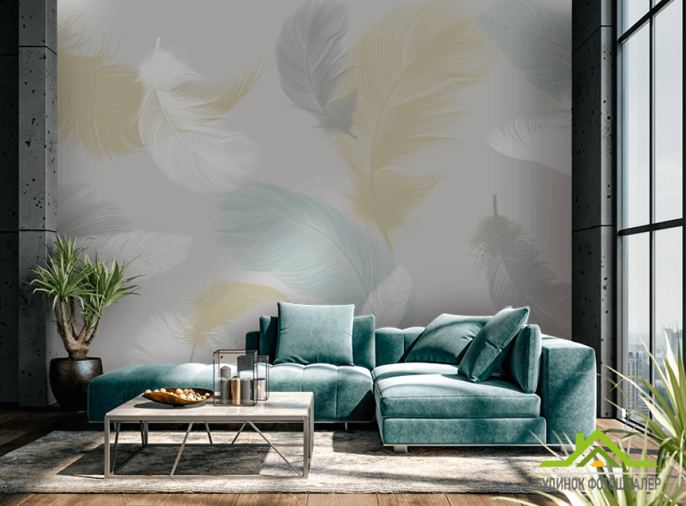 выбрать Фотошпалери ніжні пір'я Каталог фотошпалер на стіну