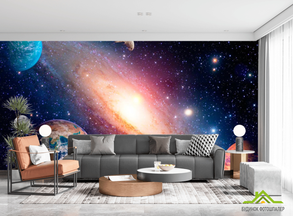 выбрать Фотообои Солнечная система Каталог фотообоев на стену