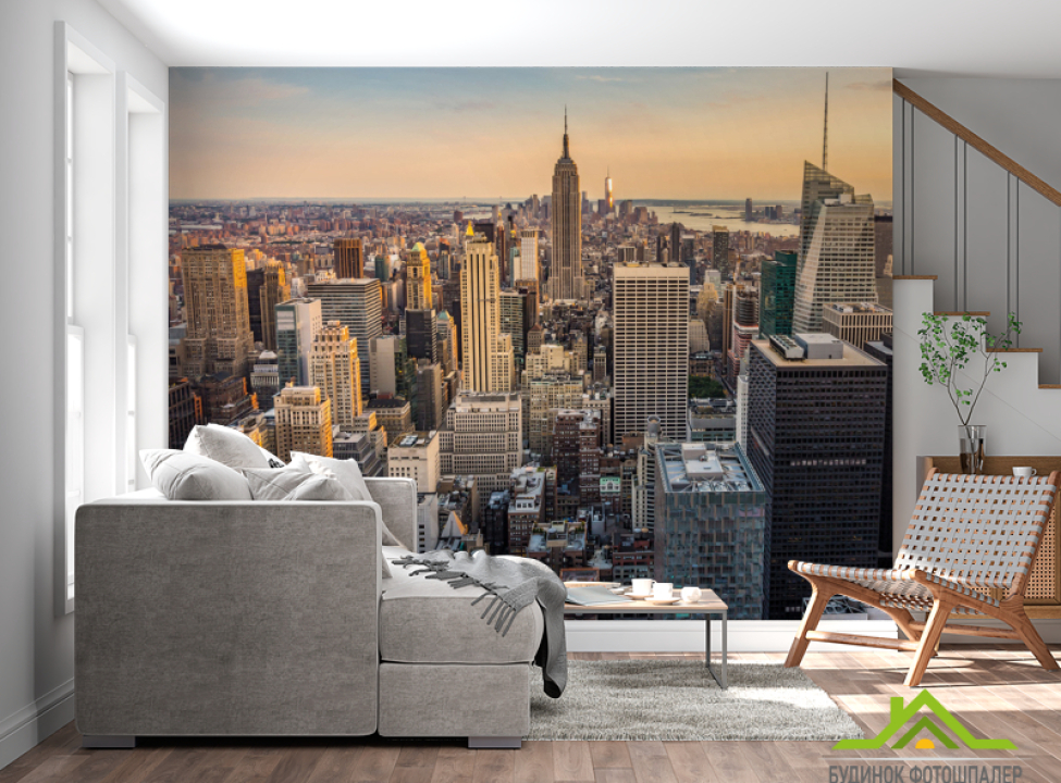 выбрать Нью Йорк на закате Каталог фотообоев на стену