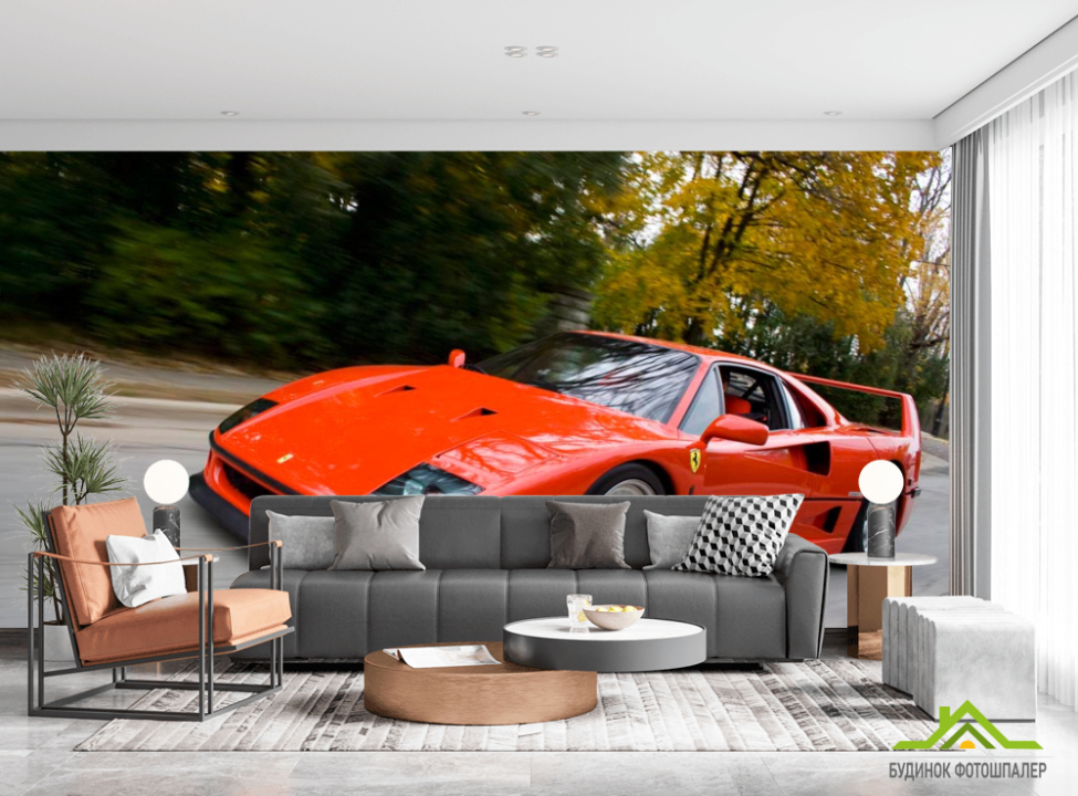 выбрать Фотошпалери Ferrari F40 Каталог фотошпалер на стіну