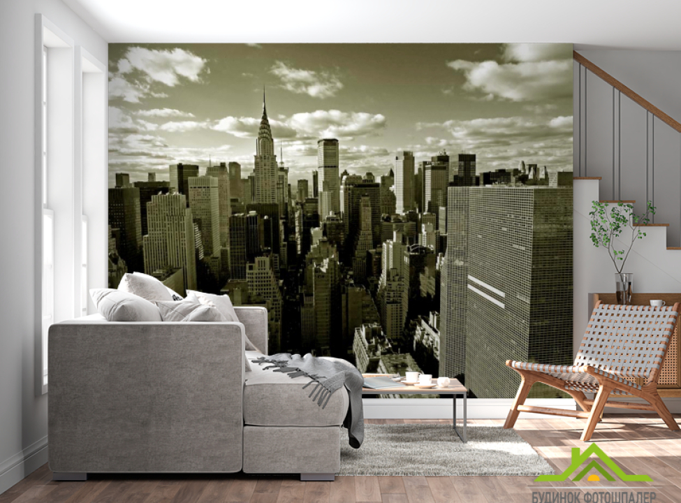 выбрать Фотообои Высотки в ожидании Фотообои Современный город на стену