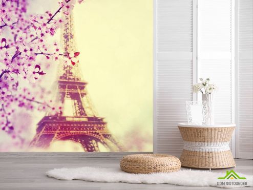 выбрать Фотообои весна в Париже Фотообои Париж на стену