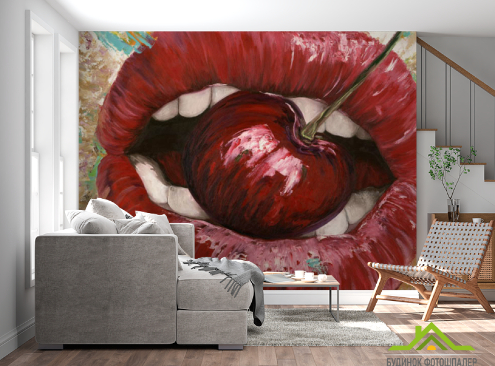 выбрать Фотообои Губки с вишенкой Каталог фотообоев на стену