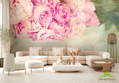 выбрать Фотообои Пионы бледно-розовые Фотообои Цветы на стену