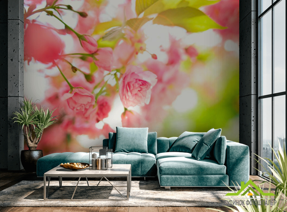 выбрать Фотошпалери Квітуче дерево Каталог фотошпалер на стіну