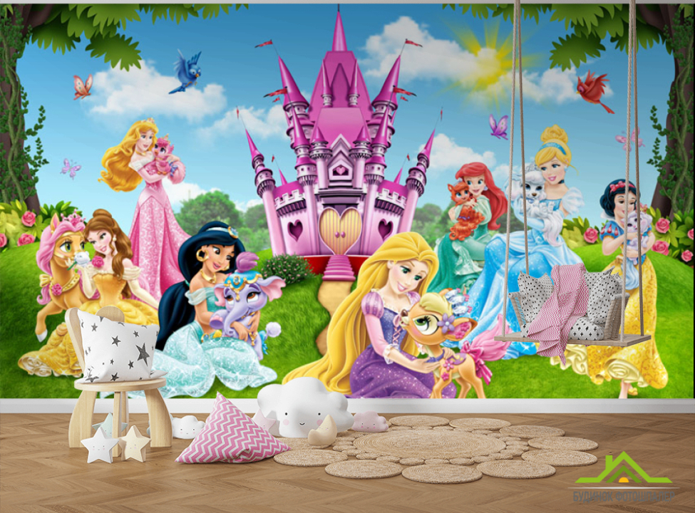 выбрать Фотошпалери Принцеси Діснея Каталог фотошпалер на стіну
