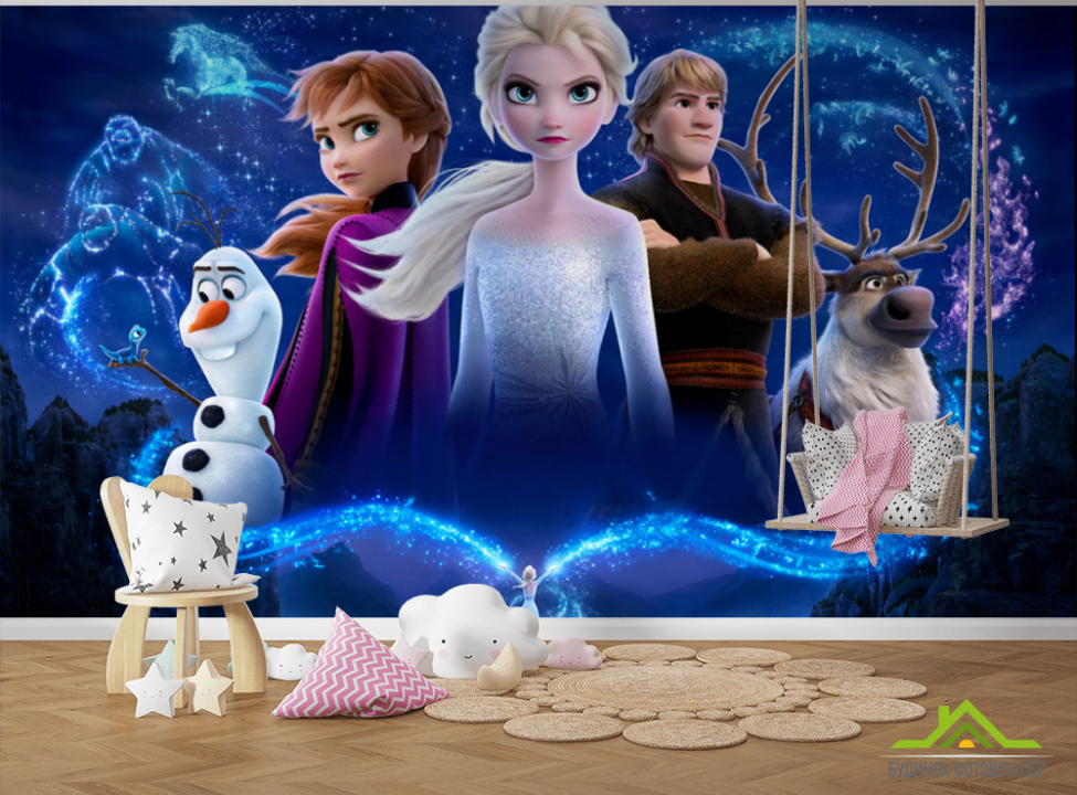 выбрать Фотообои Ледяное сердце Фотообои в детскую на стену